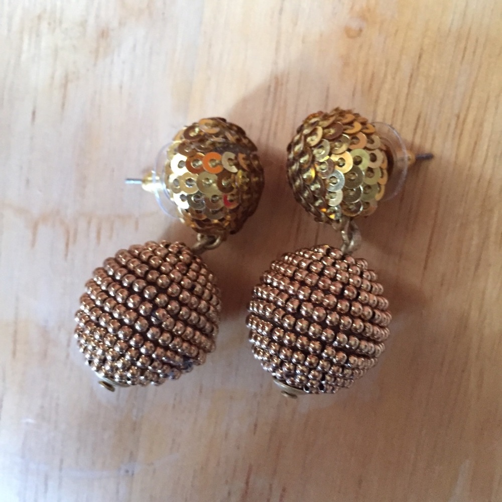 J. Crew sequence dangling earrings